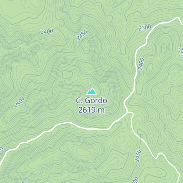 Map of C. Gordo
