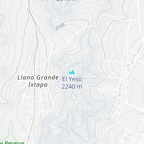 Map of El Yeso