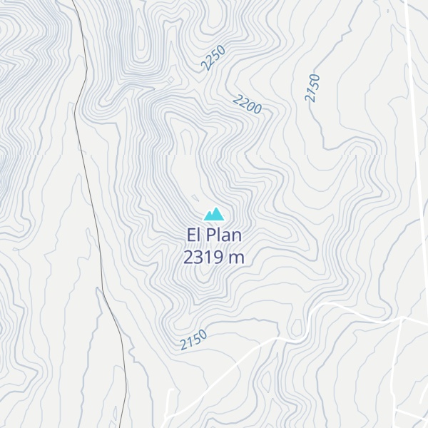 Map of El Plan