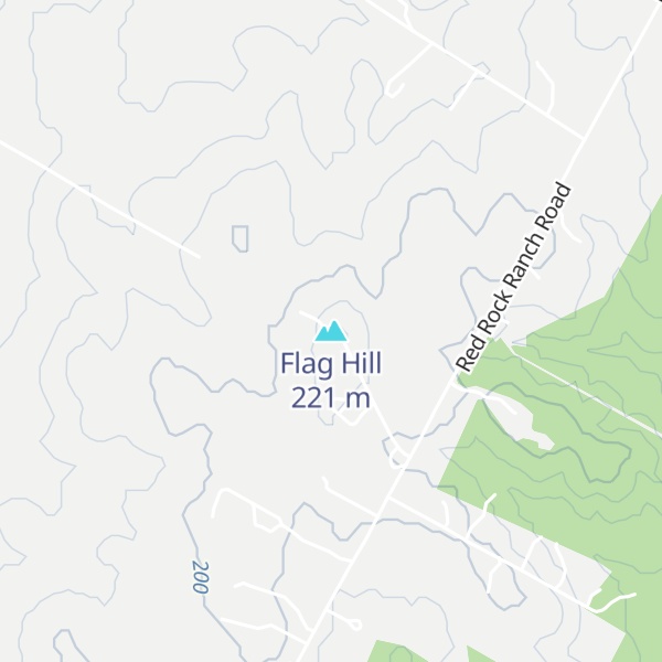 Map of Flag Hill
