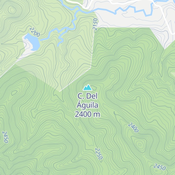 Map of C. Del Águila