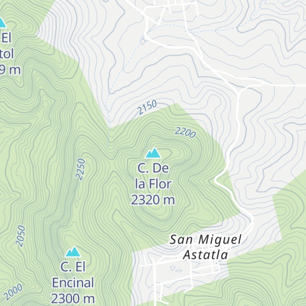 Map of C. De la Flor