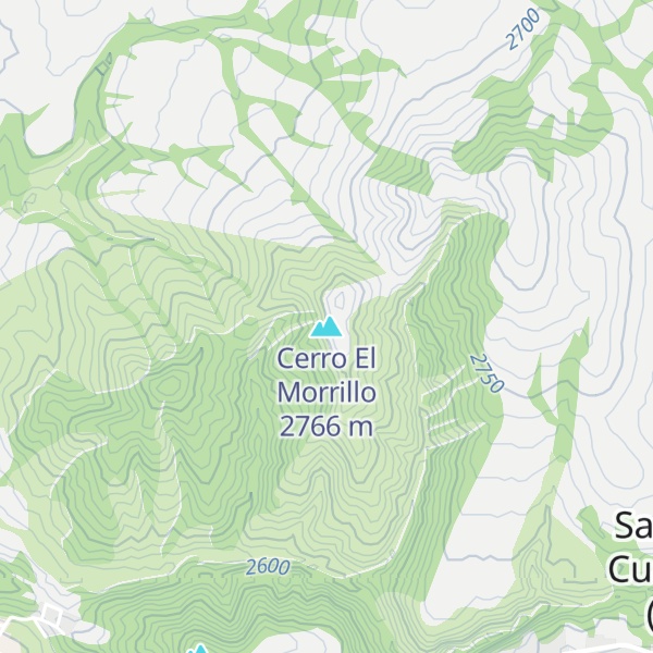 Map of Cerro El Morrillo