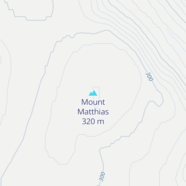 Map of Mount Matthias