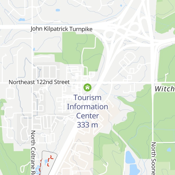Map of Tourism Information Center