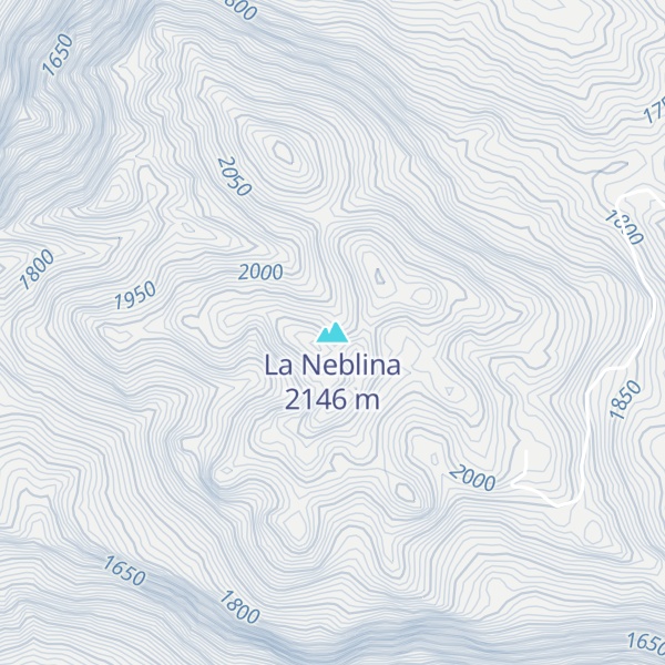 Map of La Neblina