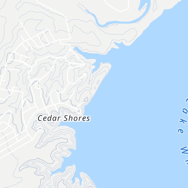 Map of Bee Bluff