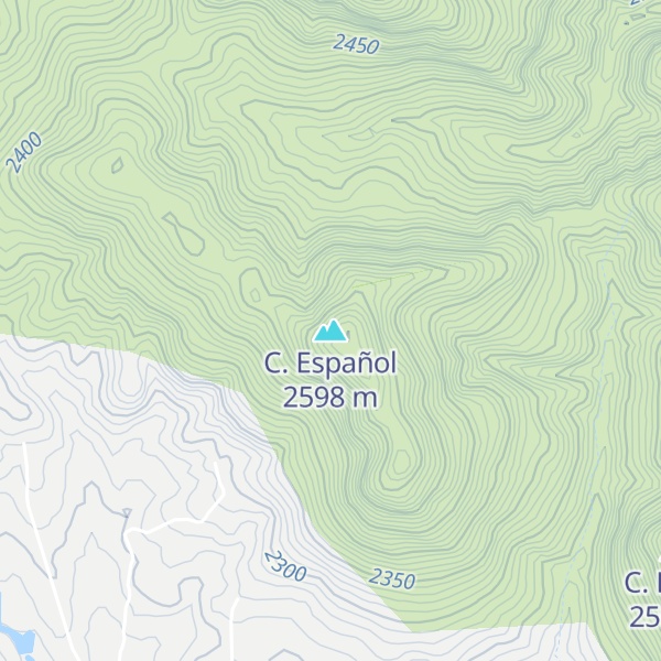 Map of C. Español