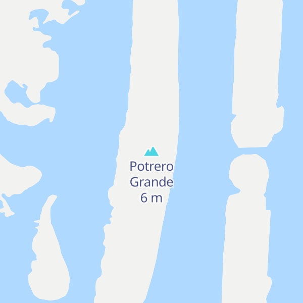 Map of Potrero Grande