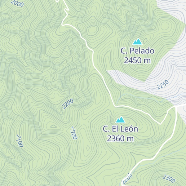 Map of El Carpintero
