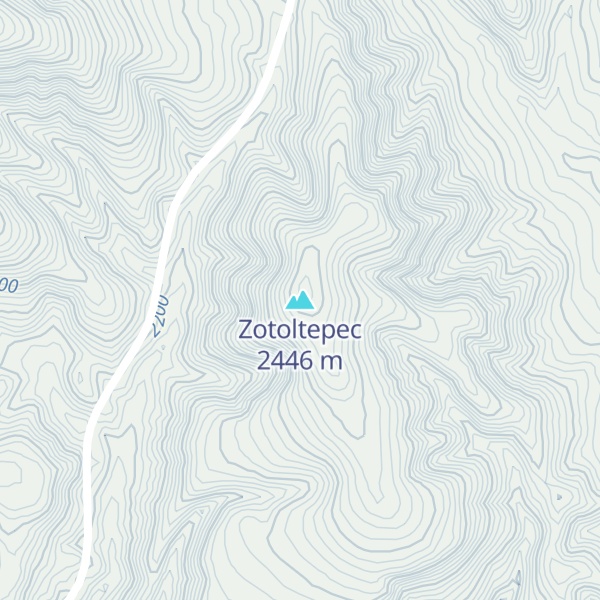 Map of Zotoltepec