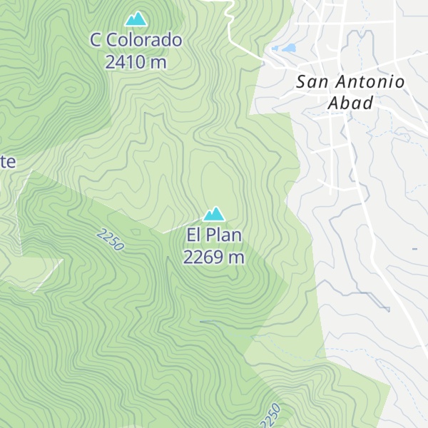 Map of El Plan
