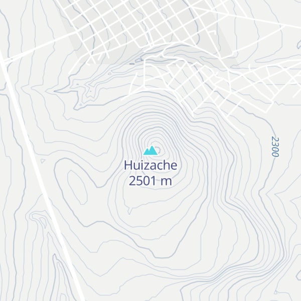 Map of Huizache