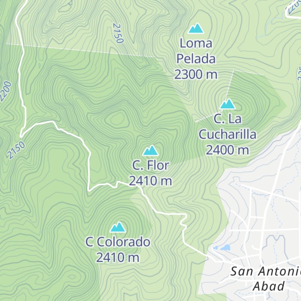 Map of C. Flor
