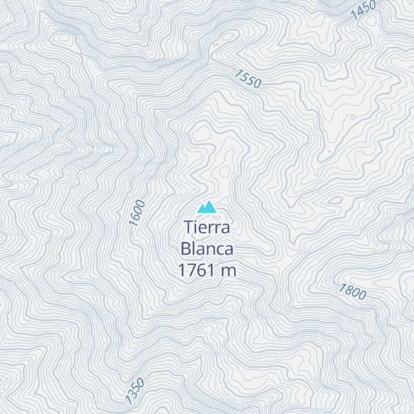 Map of Tierra Blanca