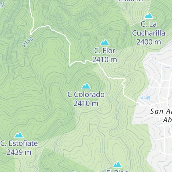 Map of C Colorado