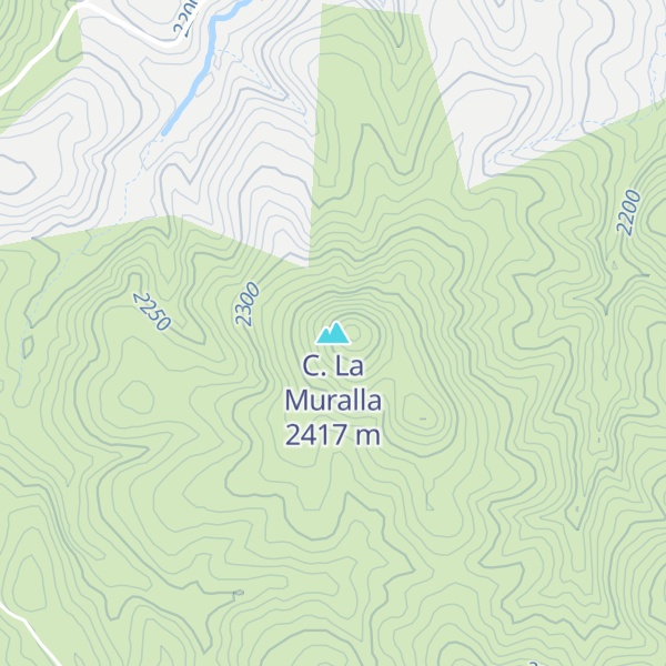 Map of C. La Muralla