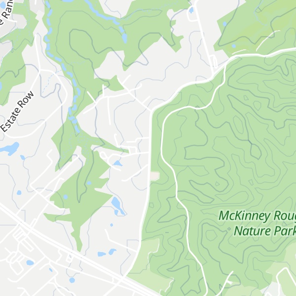 Map of Caldwell Knob