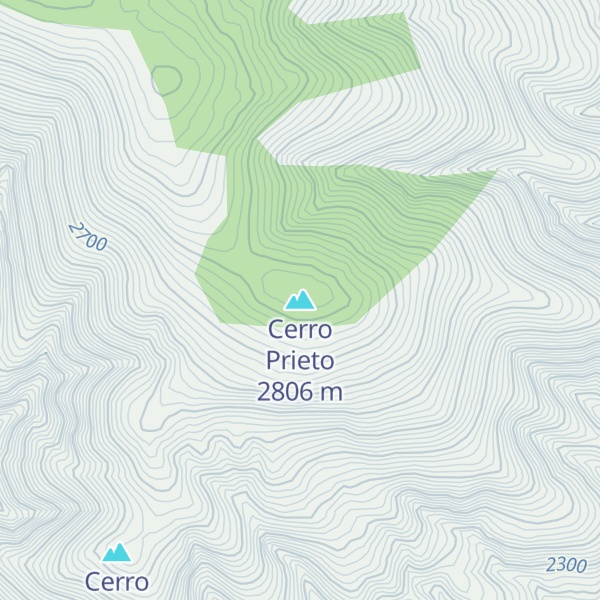 Map of Cerro Prieto