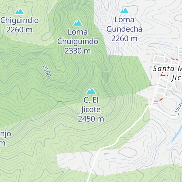 Map of C. El Jicote