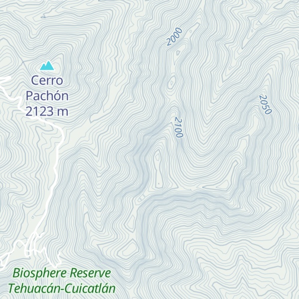 Map of Cerro Las Ollas