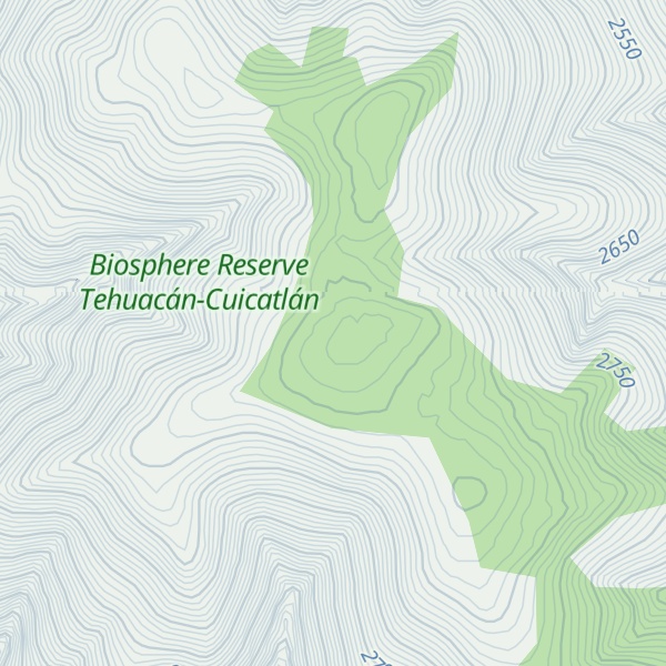 Map of Cerro Alto