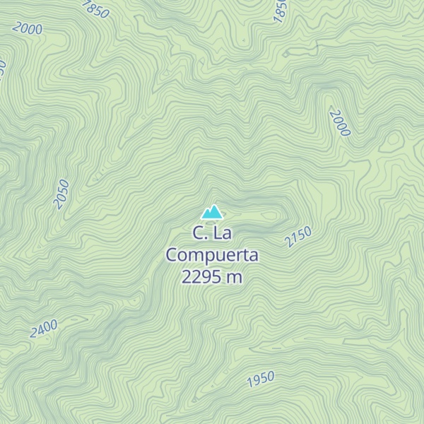 Map of C. La Compuerta
