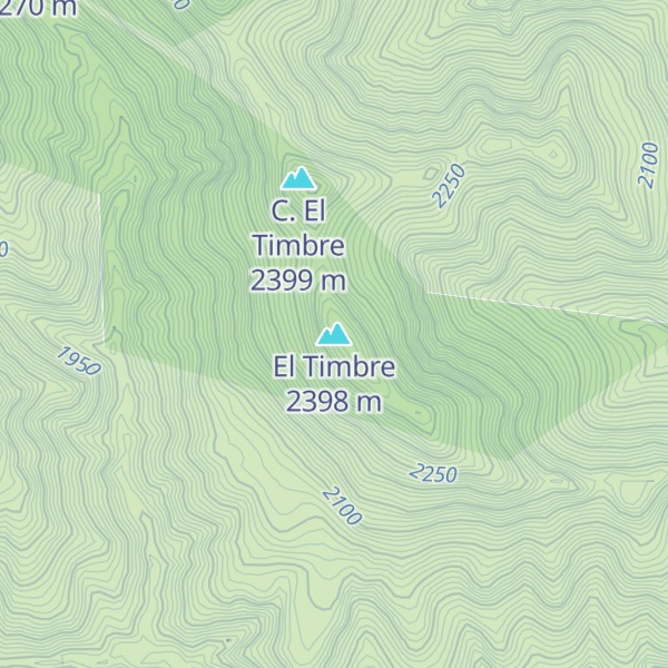 Map of El Timbre