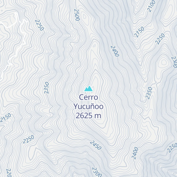 Map of Cerro Yucuñoo