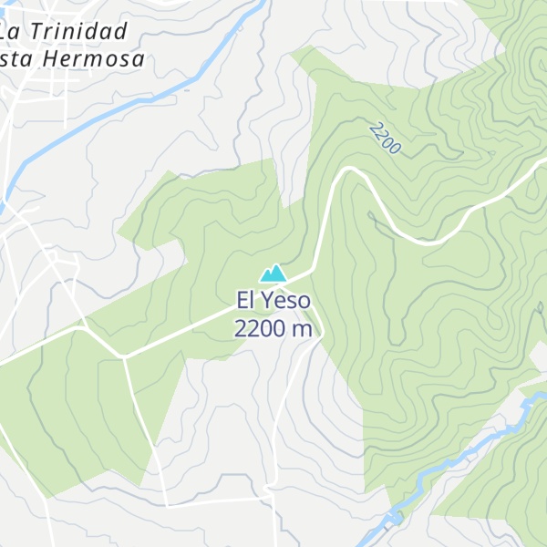 Map of El Yeso