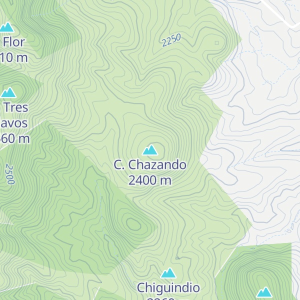 Map of C. Chazando