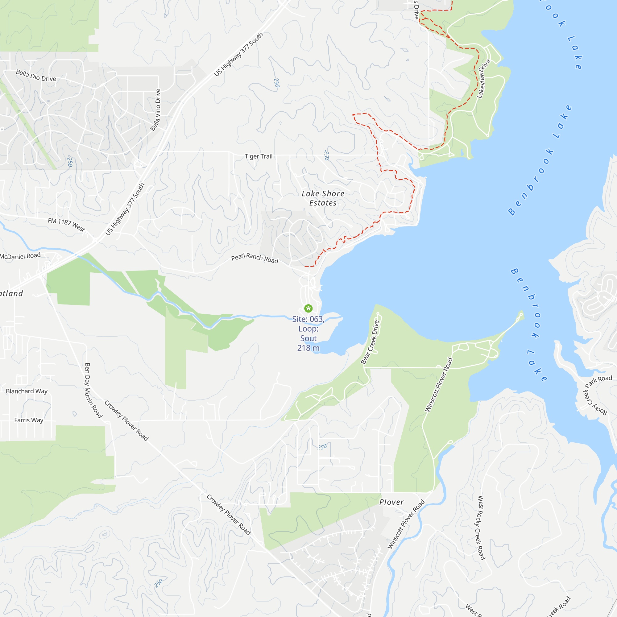 Site: 063, Loop: Sout map