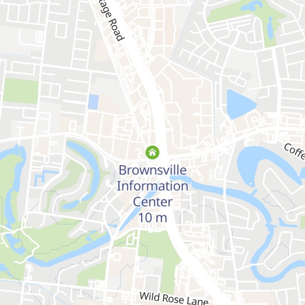 Map of Brownsville Information Center