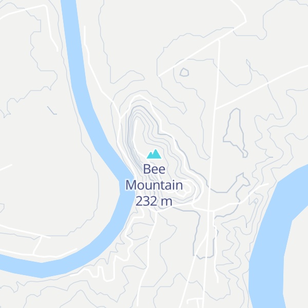 Map of Bee Mountain