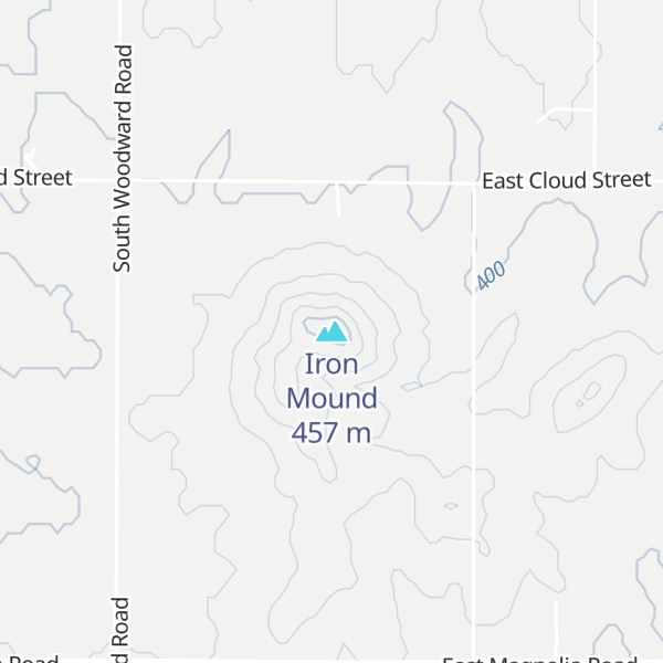 Map of Iron Mound