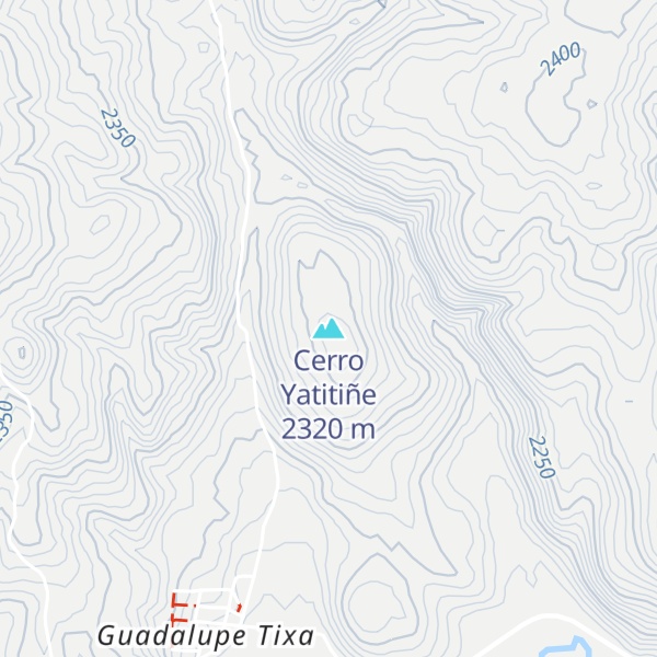Map of Cerro Yatitiñe