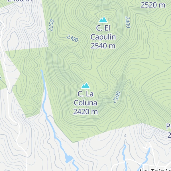 Map of C. La Coluna