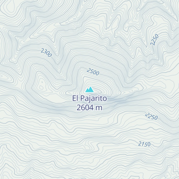 Map of El Pajarito