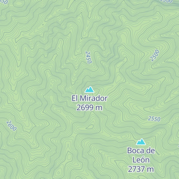 Map of El Mirador