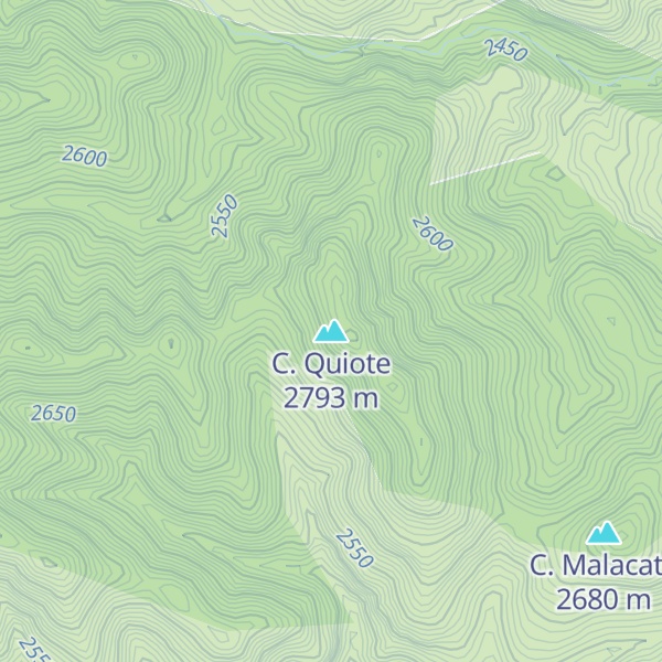 Map of C. Quiote