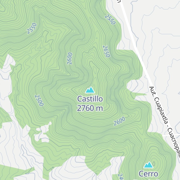 Map of Castillo