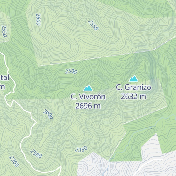 Map of C. Vivorón