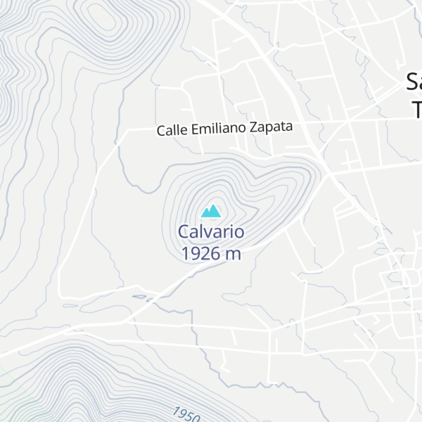 Map of Calvario