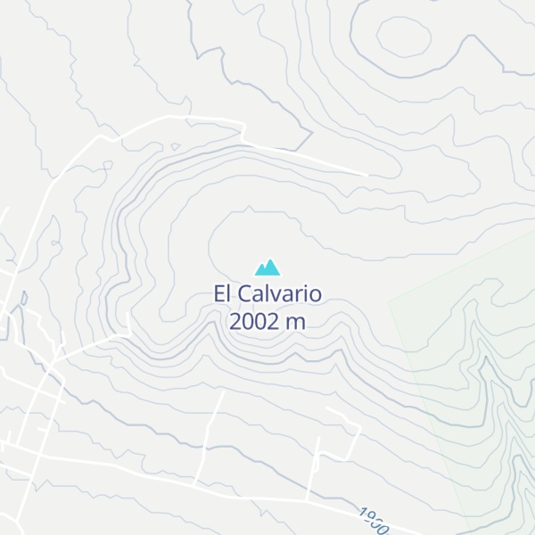 Map of El Calvario