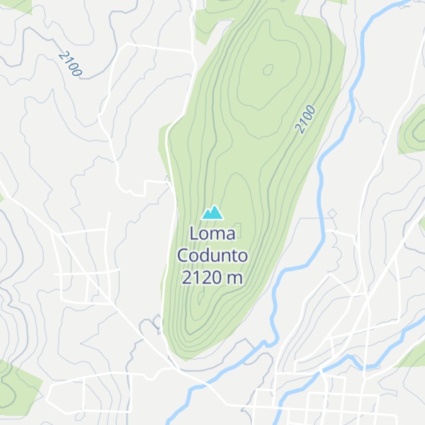 Map of Loma Codunto
