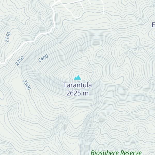 Map of Tarantula