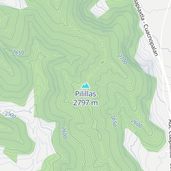 Map of Pilillas