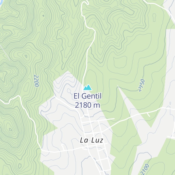 Map of El Gentil