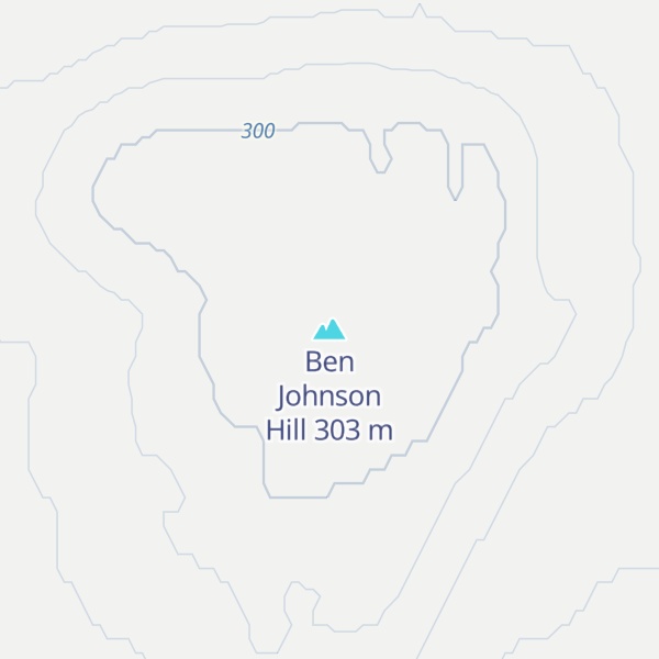 Map of Ben Johnson Hill