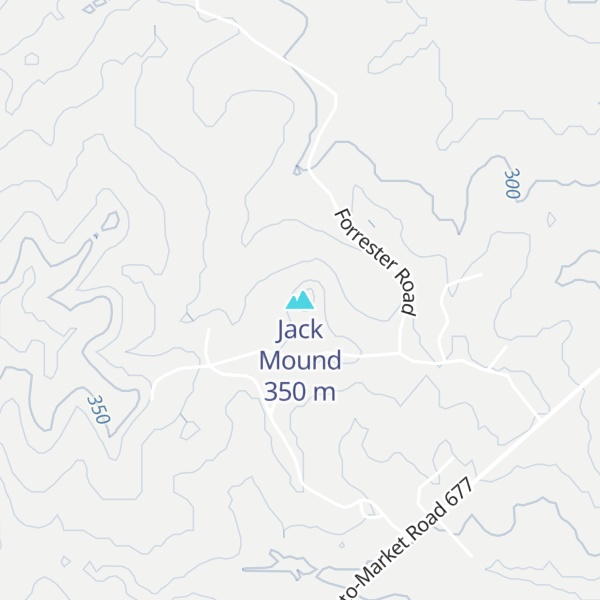 Map of Jack Mound